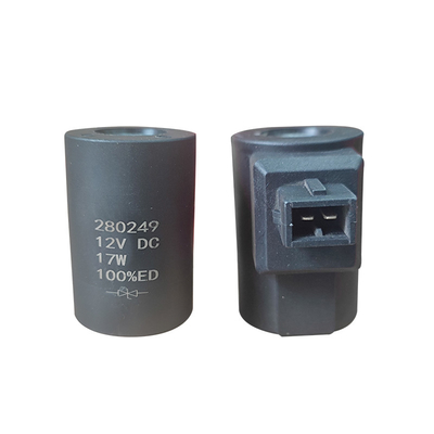 Excavator Solenoid Valve Coil 280151 24VDC 17W 280249 12VDC 17W