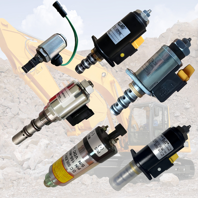 PC200-6 PC220-6 6D102 Hydraulic Pump Solenoid Valve 702-21-07010 7022107010 Excavator Parts