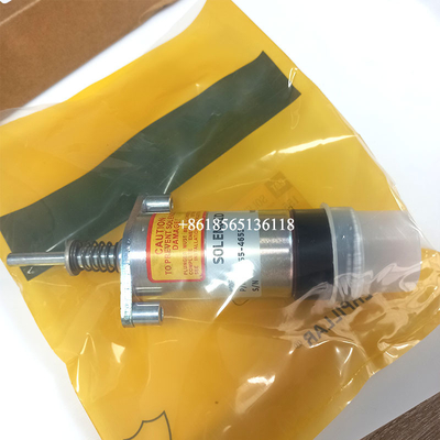 Fuel Shutoff Solenoid 155-4653 24V 155-4564 12V for Caterpillar 306 E330/330B/330C