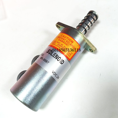 Fuel Solenoid 6N9987 6N-9987 24V for CAT Caterpillar 3208 Series Engine
