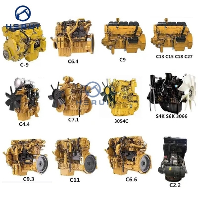 Excavator Motor Engine Assy For Cat 3408 3204 3116 3066 3406 3306 C13 C7 S6k C18 C9 Caterpillar Diesel Engine