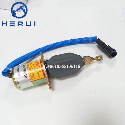 Fuel Shut off Solenoid Valve 3919422 SA-4026-12 for Diesel 5.9L 8.3L Engine
