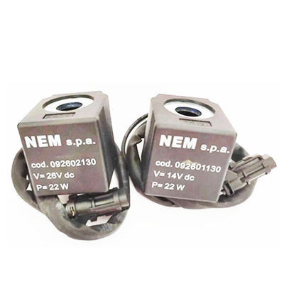 High Quality Excavator 092602130 092601130 Solenoid Valve Coil