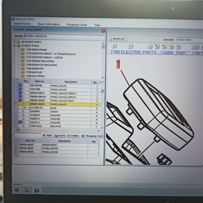High Quality China Made DX220A DX225LCA Monitor 300426-00202 for Doosan Excavator Parts