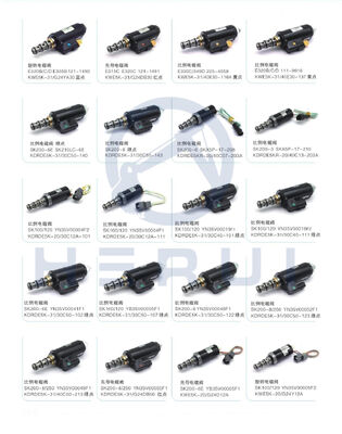 High Quality Excavator 092602130 092601130 Solenoid Valve Coil