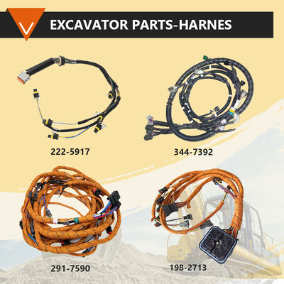 6156-81-9110 PC400-7 PC400-8 Excavator Injector Wiring Harness 6156819110 for Komatsu Injector Nozzle Harness