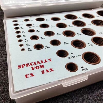 O Rings Rubber NBR Sealing O-rings Nitrile Washer Rubber Oring Set Assortment Kit Set EX ZAX O-Ring Box for Hitachi Excavator
