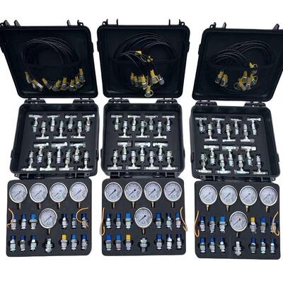 Hydraulic Pressure Gauge Test Tool Diagnostic Tool Excavator Pressure Gauge Diagnostic Tool