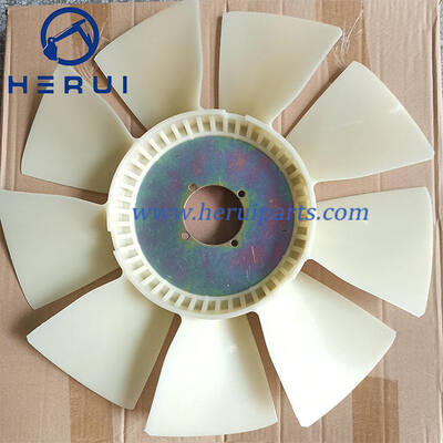 14505630 VOE14505630 EC210B Engine Fan Blade 4 Holes 9 Blades for  Excavator Cooling Part