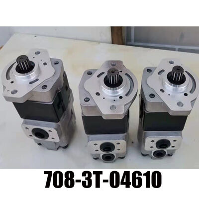 New Mini Excavator PC78US-6  Main Pump Hydraulic Gear Pump 708-3T-04610 for Komatsu PC78 Pilot Gear Pump 7083T04610