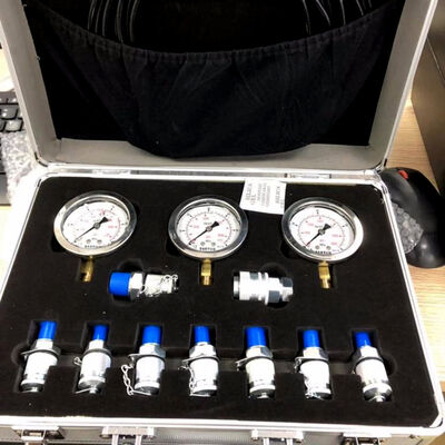 Construction Machinery Parts Hydraulic Pressure Gauge Portable Hydraulic Pressure Test Kit