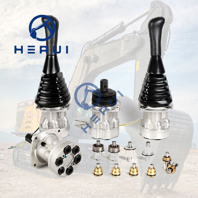 Hydraulic Pilot Valve Joystick JS200 for JCB Excavator Parts