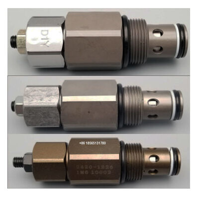 High Quality EC140 EC210 EC240 EC290  Relief Valve 2420-1226 24201226  for   Excavator Hydraulic Main Control Valve Parts