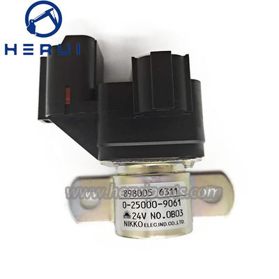 OEM/Original New Starter Motor Relay for Hitachi Excavator 4JJ1 Model with 6 Months Warranty Part Number 8980056311