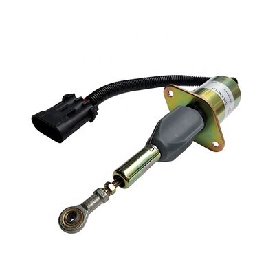 R300 R335 Parti di motori diesel 24V 6CT 8.3 Solenoide di arresto della pompa del carburante per parti di escavatori Hyundai 3939019