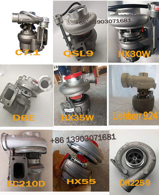 HX55 Turbocharger for Holset Excavator Parts 4033835 Diesel Engine Turbocharger EC380 EC480