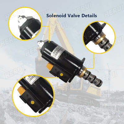 E320B E320C E320D Excavator KT320B/C/D Hydraulic Pump Solenoid Valve 111-9916 for  1119916 SKY5P-12-D