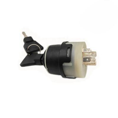 Excavator Spare Parts 3cx 4cx JS200 Ignition Switch With 2 Keys 9 Wires for JCB  701/80184 50988 85804674