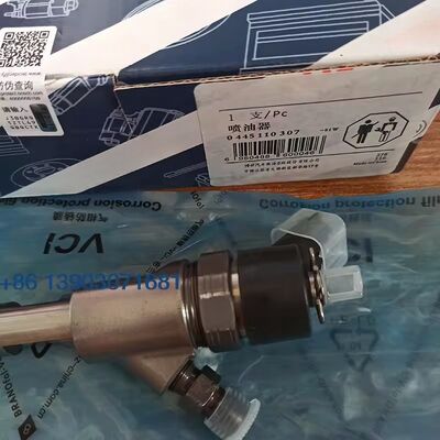 PC70-8 PC130-8 6271113100 6271-11-3100 4D95 Engine Excavator Diesel Fuel Injector Common Rail Injector 0445110307 for Komatsu