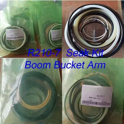 For Hyundai Excavator Boom Bucket Arm Seal Kits R200 R210 R215 R220 R225 Series Hydraulic Cylinder Repair Kit